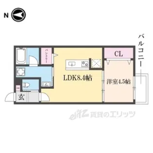 メゾン・ド・メグ湖南【2階】の間取り