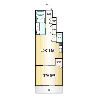 ブランノワール【2階】の間取り