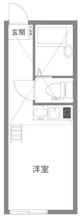 ユナイト横須賀グレゴリーの杜【2階】の間取り