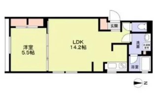 グランクレーア南砂【1階】の間取り