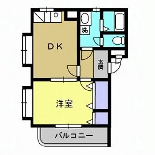 ユーミーマツダII【3階】の間取り