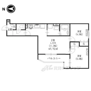 ラモーナ出口【3階】の間取り