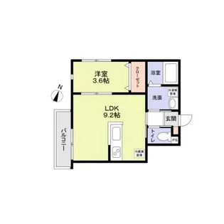 クーデリオン【3階】の間取り
