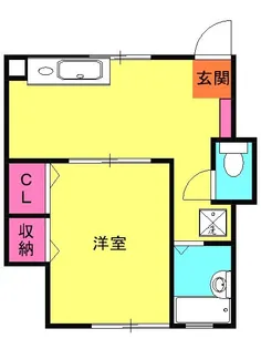 クリア高田【2階】の間取り