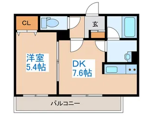 Vivre Nopporo【1階】の間取り