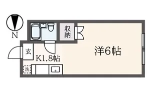 アネックス土方【2階】の間取り