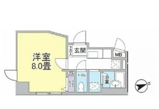 POWERHOUSE/横濱【2階】の間取り