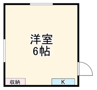 平塚市真田アパート【2階】の間取り