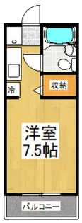 多摩ペガサスビル【5階】の間取り