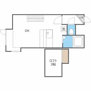 ライフステージ北35条【3階】の間取り