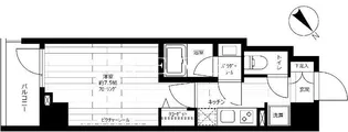 ステージファースト浅草桜橋【2階】の間取り