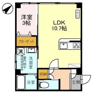 Anfang本郷 I【1階】の間取り
