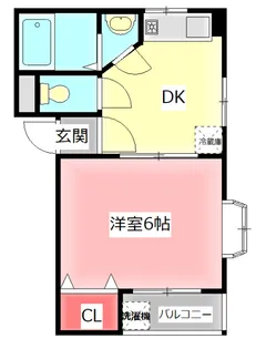 サンシャイン八雲【3階】の間取り