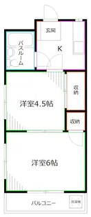 つばさマンション【3階】の間取り