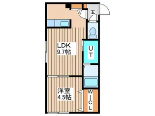 Wind Hills【3階】の間取り