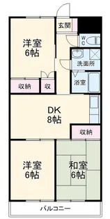 渋谷ビル【8階】の間取り