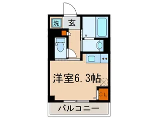 グランドワン【4階】の間取り