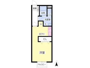 KMレジデンス【1階】の間取り