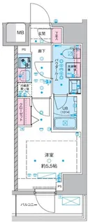 GENOVIA西川口III【6階】の間取り