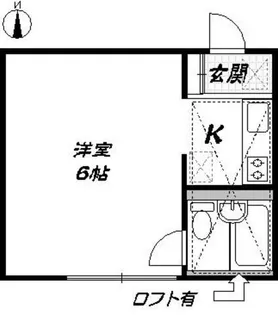 ハイブリッジ【1階】の間取り