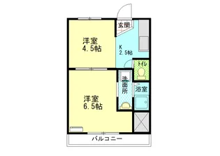 ヴィラナリー小俣 2号棟【2階】の間取り
