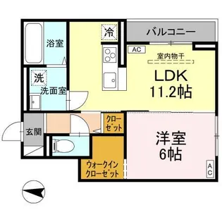 ソレイユ イースト【3階】の間取り