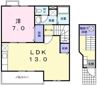 ブリーゼSK・II【2階】の間取り