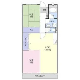 ディオーネ【3階】の間取り