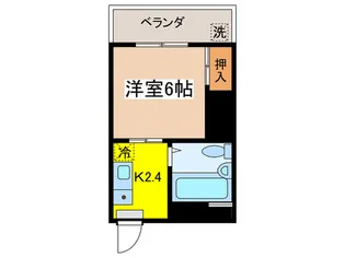 野方リトルハイツ【2階】の間取り
