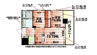 プレジデンスざ京【11階】の間取り