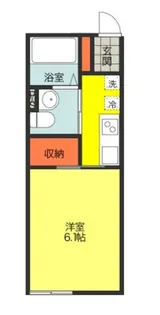 シティハイムワカクサ【1階】の間取り