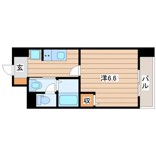 サンライズ支倉町【2階】の間取り