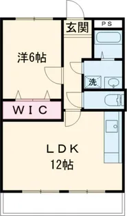 リバーサイド西八王子【2階】の間取り