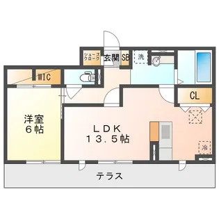 クレール メゾン【3階】の間取り