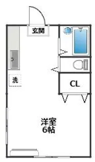 北沢エステ【1階】の間取り