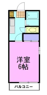 コーポ幸【2階】の間取り