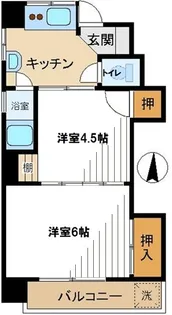 大谷ビル【4階】の間取り