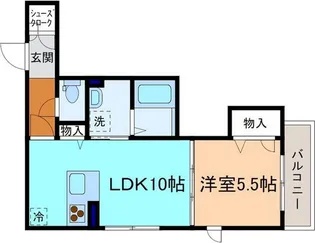 FORENA【3階】の間取り