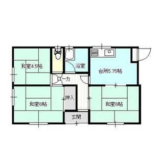 岩手県滝沢市室小路【一戸建】の間取り