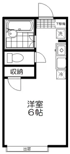 ヒルズ・トドロキII【2階】の間取り