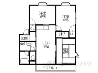 ヴィラハピネス【2階】の間取り