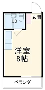 ビューティフルロマンス【2階】の間取り