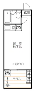 ヴィラ・ビアンカ【1階】の間取り