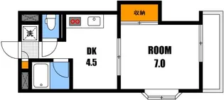 広島県広島市安佐南区祇園3【マンション】の間取り