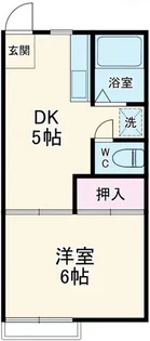 サンハイツ【2階】の間取り