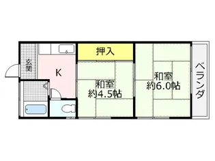 メゾンヨコタ【2階】の間取り