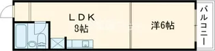 香里ロイヤルプラザ【5階】の間取り