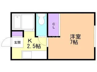 Feel Fine miyoshi【2階】の間取り