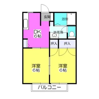 セフィラ加藤E【1階】の間取り