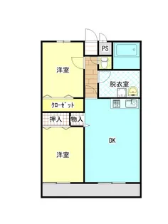 高洋ビルVII【1階】の間取り